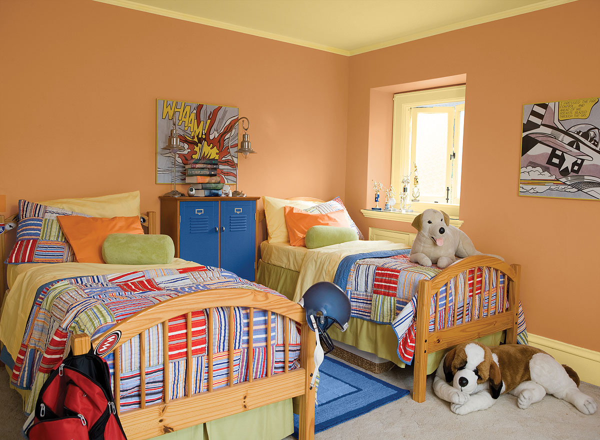 Simple Kids Room Painting Ideas 