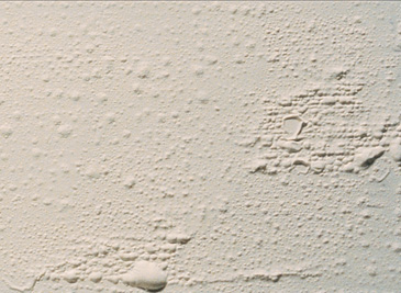 paint bubbling on wall after painting